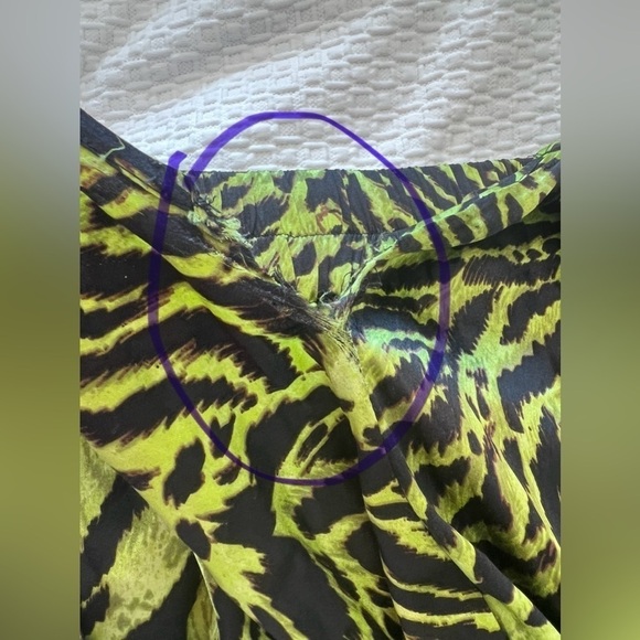 GANNI Green Printed Skirt - Picture 15 of 16